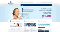 Desktop Screenshot of citadelplc.com